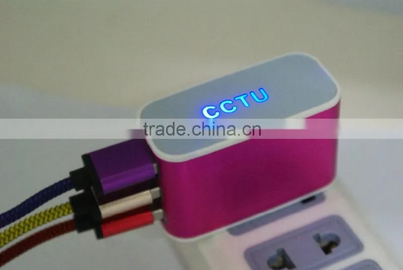 5V 3.1A Triple USB Port Wall Home Travel AC USB Charger Adapter