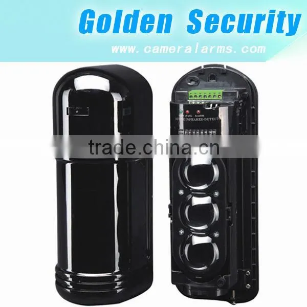 Water proof out door Photoelectric Tri-Beam (3 beams ) Detectors with true detection alarm technology
