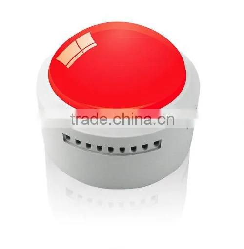 Hot sale!!New Customized Promotional LED flashing sound button for gift
