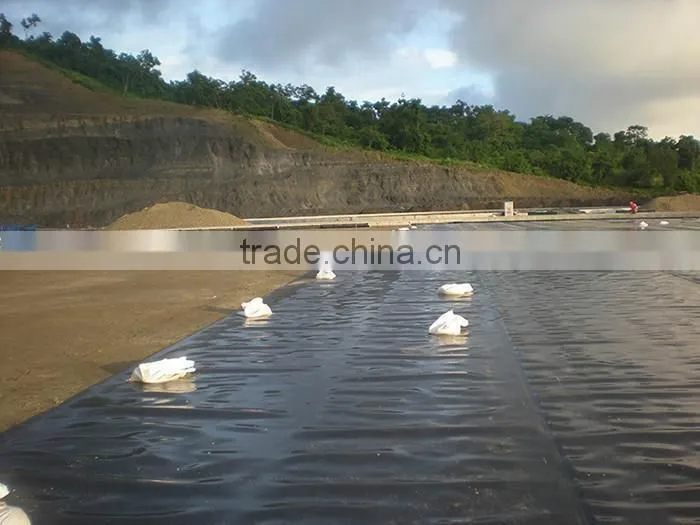 HDPE Geomembrane 0.2mm-4.0mm geomembrane liner