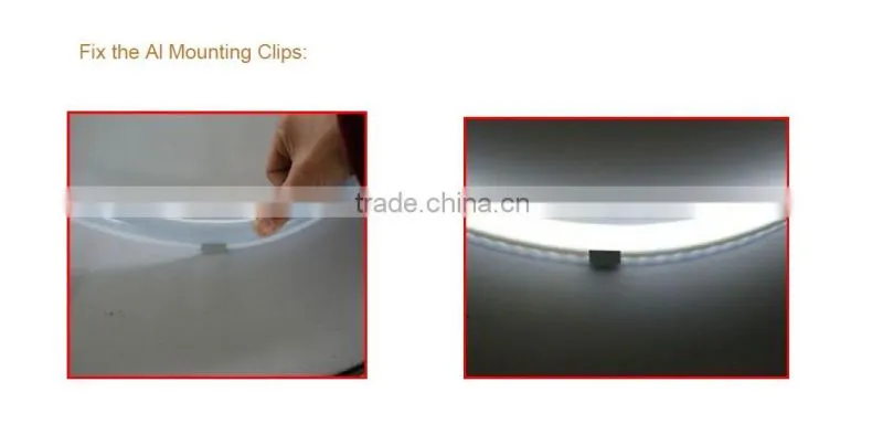 ultra-thin led neon light 12V colored cover led neon flex rope light