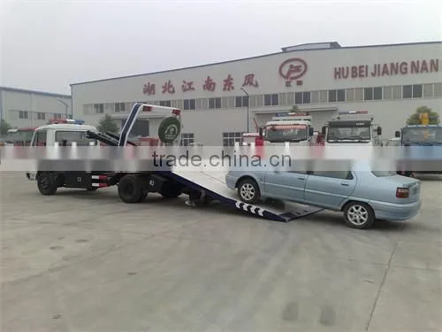 Best Quality China Dongfeng Flatbed Wrecker Truck