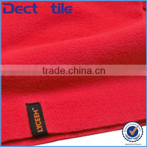Popular design wholesale polar fleece neck scarf fabric polar fleece scarf fabric