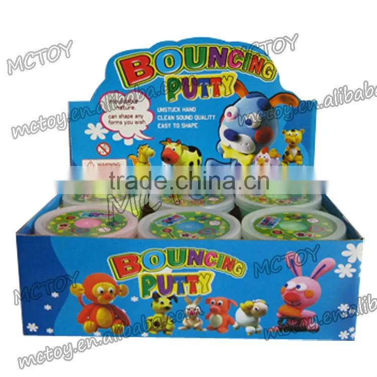 Factory supplier foam putty bouncing putty diy bouncing putty toy bouncy putty bouncing foam putty jumping clay/putty
