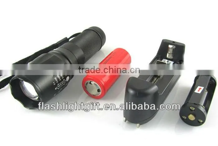 Cree T6 led rechargeable hand torch light