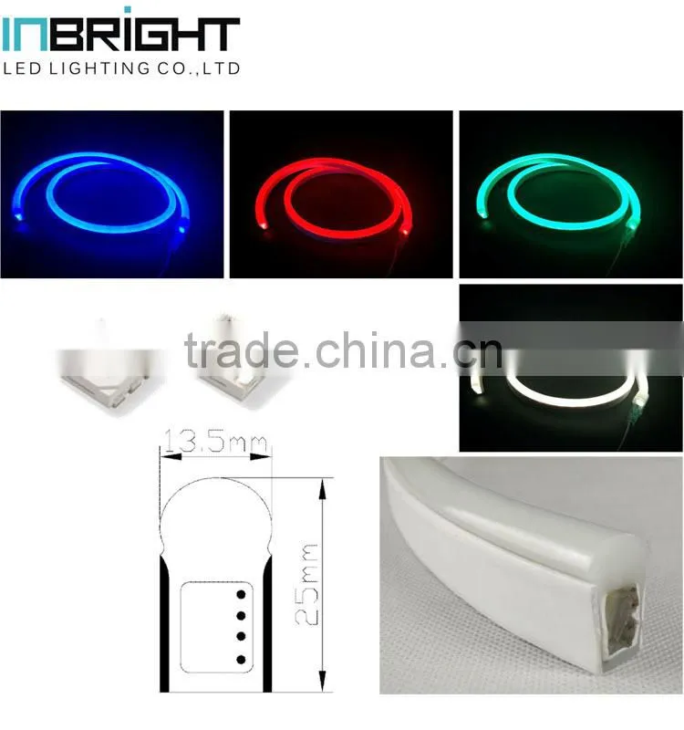 220v 110v dc24v dmx rgb flexible led neon tube