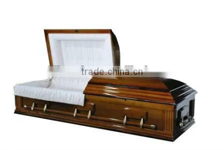 Veneer Casket American style casket funeral supplies wholesales Nantong Millionaire