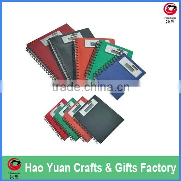 Executive A5 calculator notebook with notepad-HYJB020