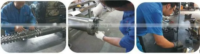 auto parts injection screw barrel/automotive part/plastic injection moulding machine parts