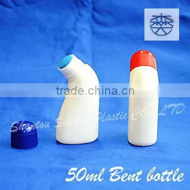 muscle liniment HDPE bottle 50ml, medicine liquid bottle, pharmaceutical liniments plastic bottle