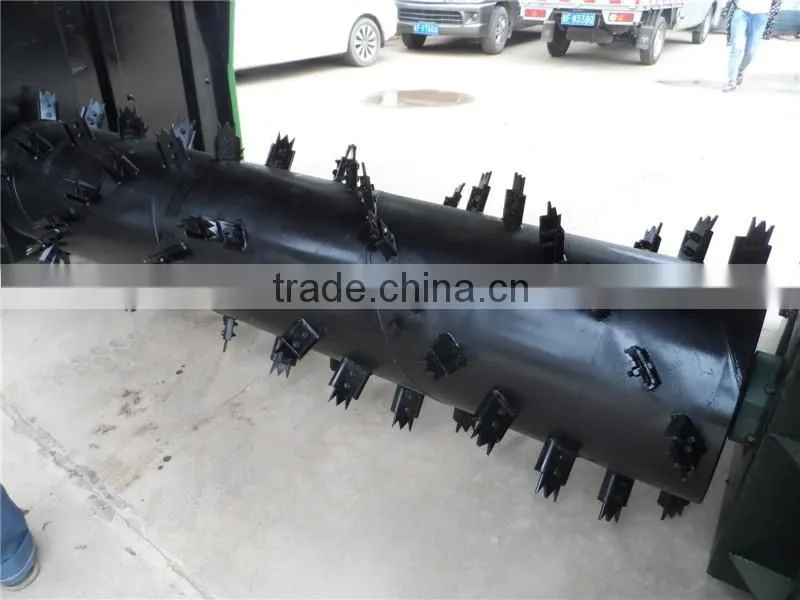 Best experience food waste recycling machine/garden waste processing machine/organic compost machine