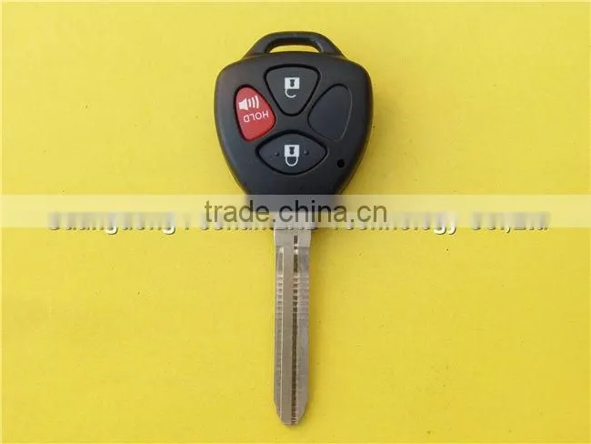 2+1 buttons remote key shell key blank for Toyota Camry car key
