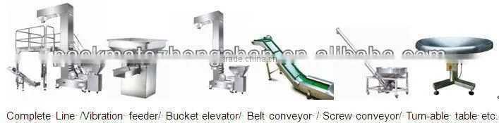 Almond weighing and packaging machine