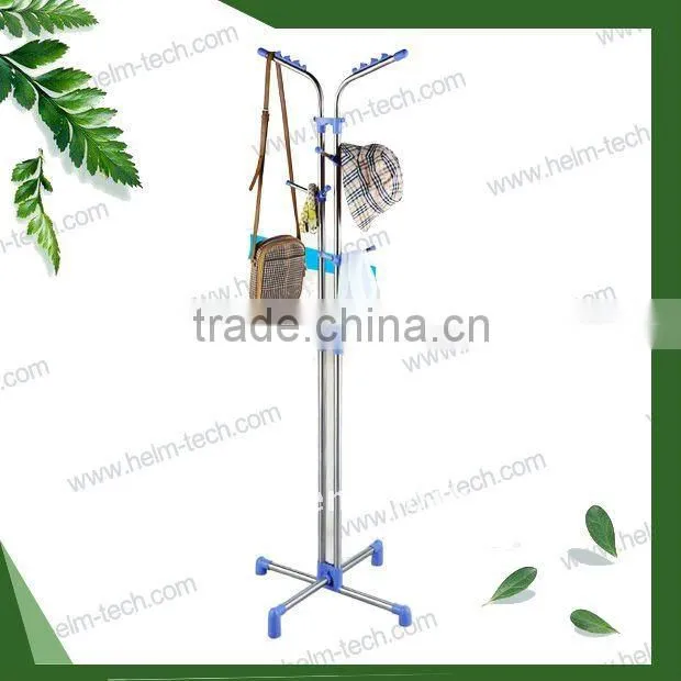 Indoor Stainless steel folding clothes display rack