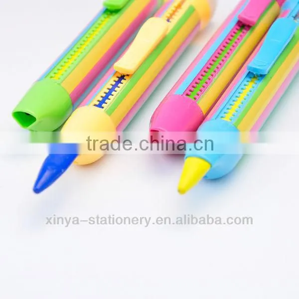 student' crayons,4 colors rotating crayon,4 in 1 crayon