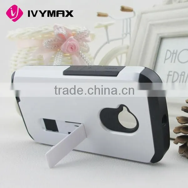 China Factory supply slim armor stand case for motorola e2