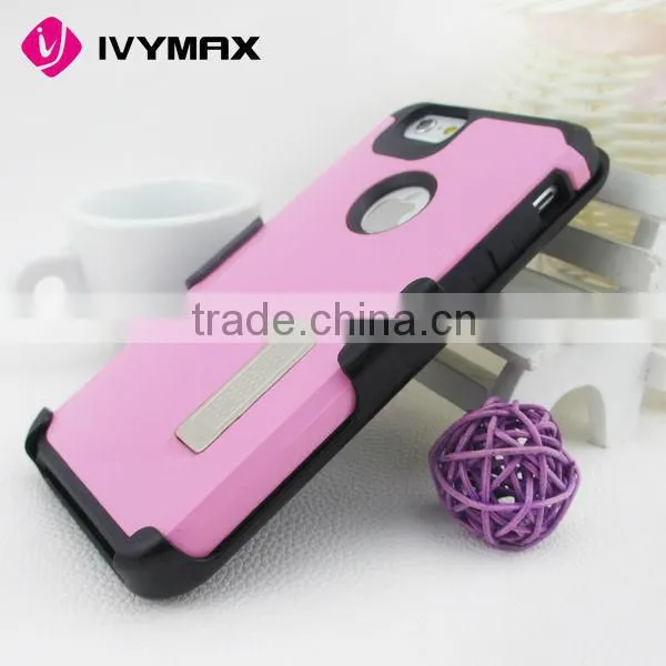 Factory Wholesale Special Design for Apple Iphone6 Holster Holder 2 in 1 Mobile Phone Case