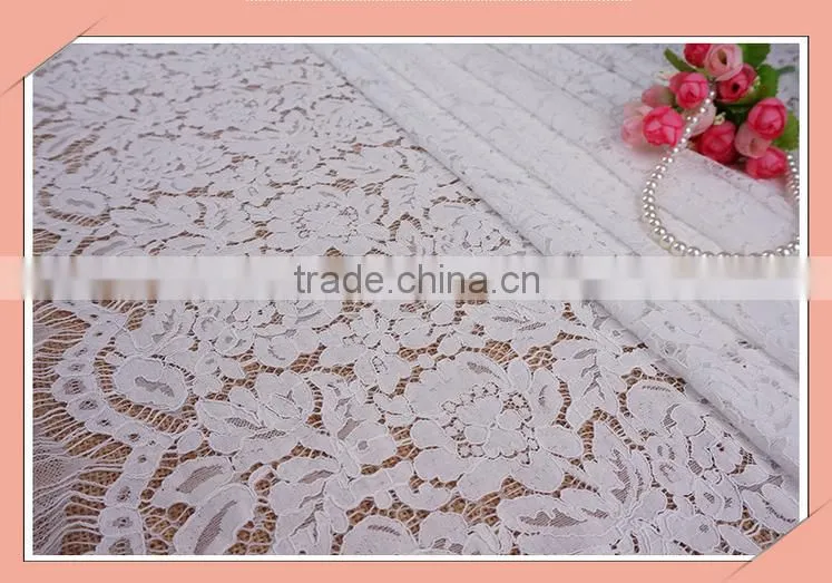 China whosale Spring and Summer hot sale lace dress fabric