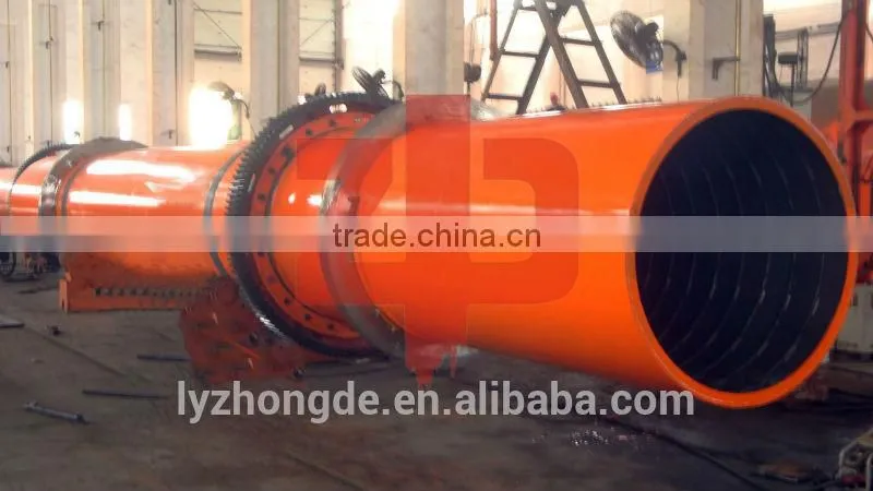 high capacity cassava chips rotary dryer from China Leading Manufacturer with low price