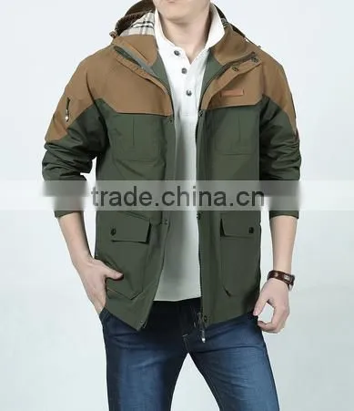 Custom Men Windproof And Waterproof Jackets