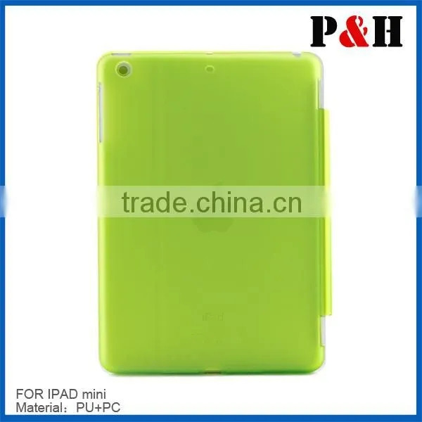 Wholesale Multi Color Smart Tablet PU Leather Case for iPad
