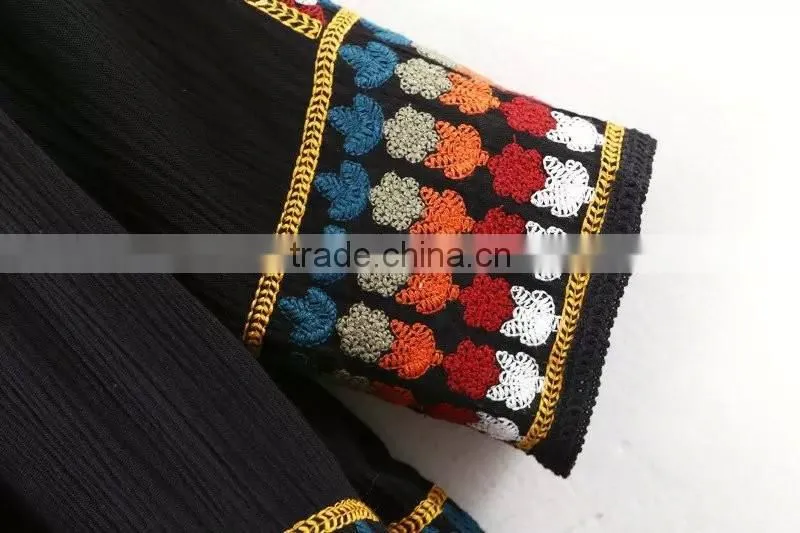 cheap china wholesale clothing embroidery tassel coat