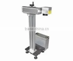 10W 20W 30W Mobile phone keypad Vertical Type Fiber laser marking machines