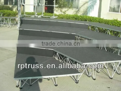 Hot-selling creative new mini aluminum truss stage for sale
