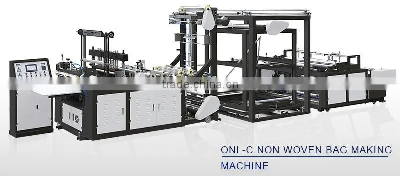Hot sale China High Speed non woven gift bag making machine