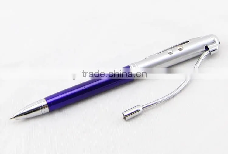 2014 high quality promotional Led ball pen