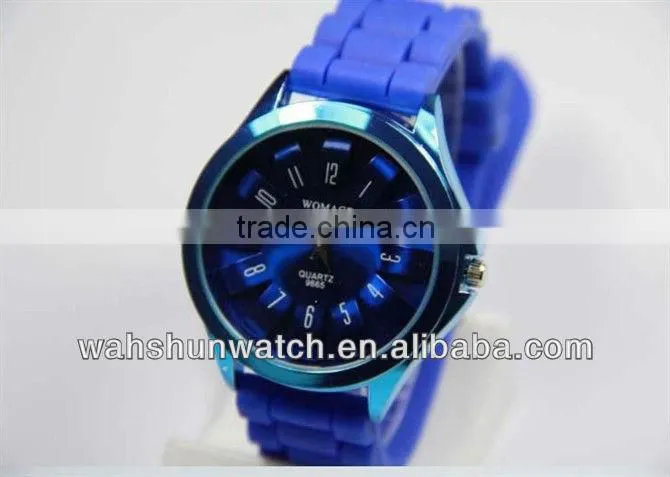 2013 silicone alloy 5 atm waterproof unisex watch brands