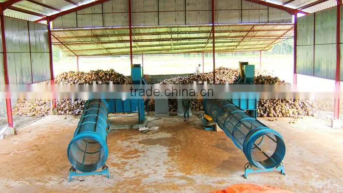 Zhengzhou Customized coconut shell rotary dryer with CE