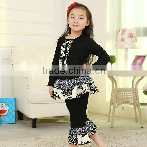 latest organic cotton baby clothing frock design for girls 2016