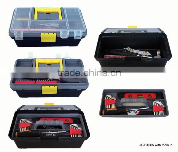 Eco-Friendly Plastic toolbox set(2 in 1)