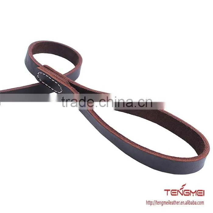 high quality first layer leather dog collars leashes