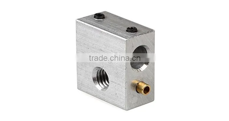 Concrete 3D Printer Makerbot heating aluminum block for MK8 3D Photo Printer