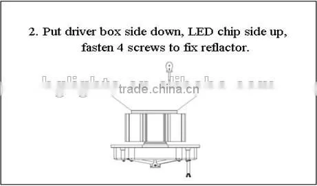 day white 4500K LED high bay light Cree XML & Meanwell driver