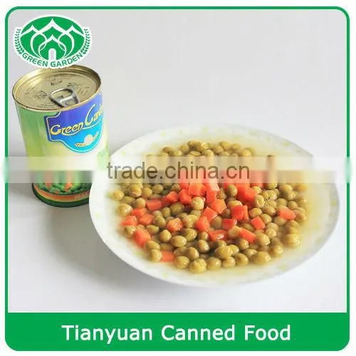 2016 new crop mixed vegetables peas with carrots with best price