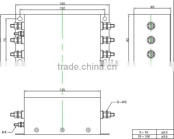 High Quality Low Loss Low Pass Original Power Line AC Filter