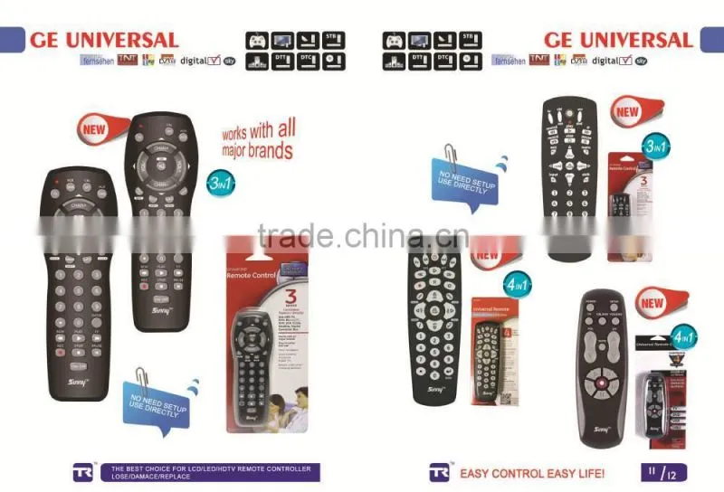 4-in-1 LEARNING REMOTE CONTROL