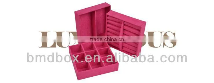 hot selling fabric jewelry gift packaging box