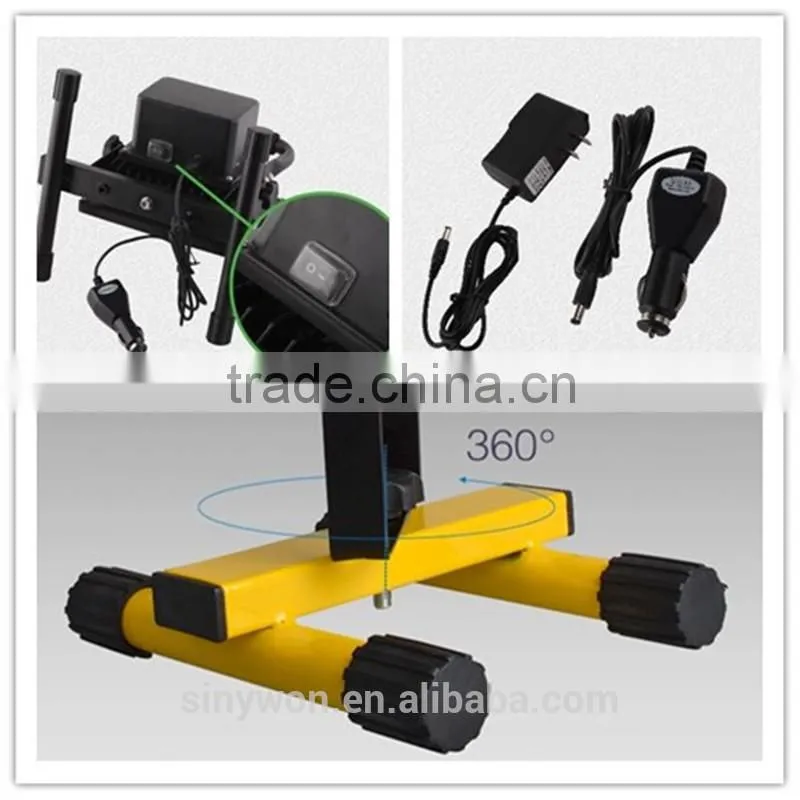 SINYWON 10W Output 8.4VDC 1A Battery Operated Light Led Floodlight