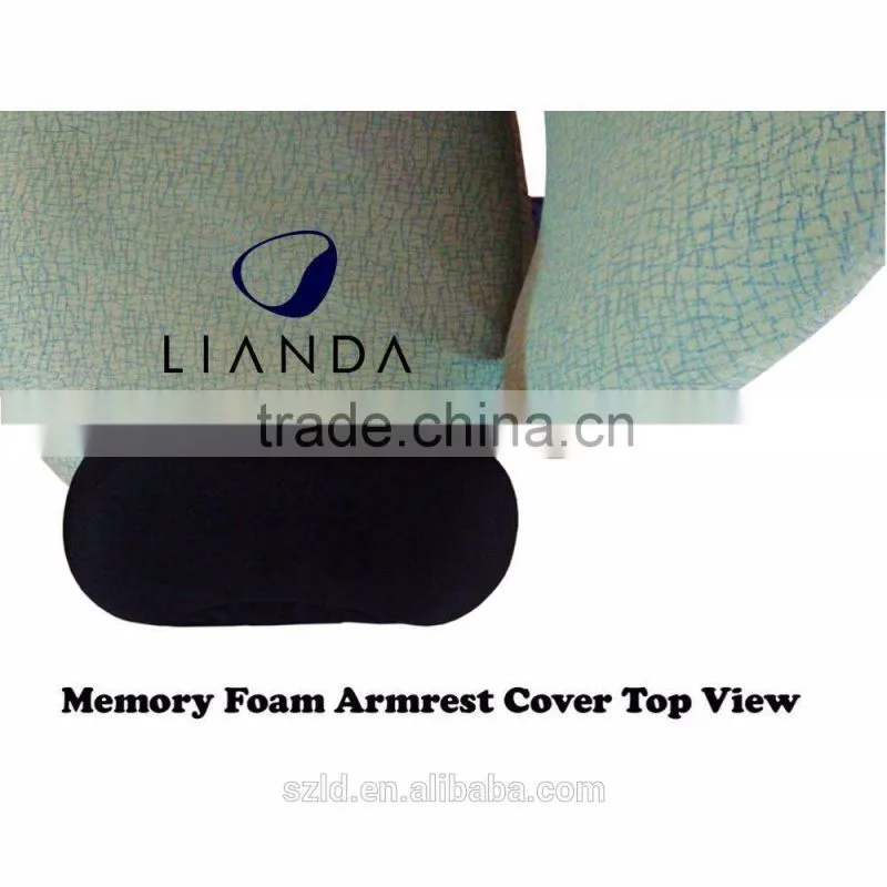 Comfortable seating memory foam arm chair pad, comfortable memory foam elbow pillow