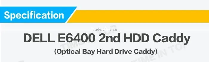 2nd HDD Caddy for DELL E6400 laptop