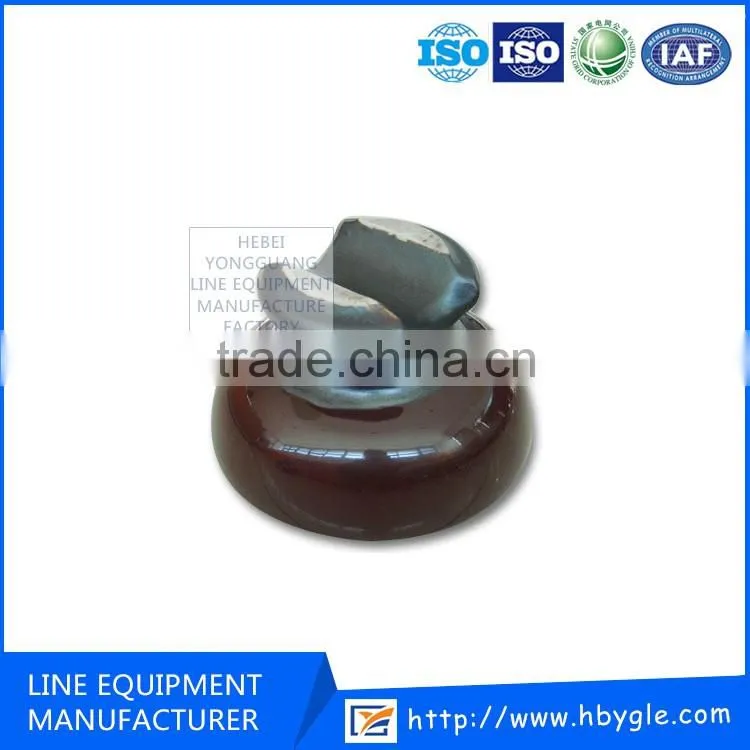 55 serials ANSI Low & Medium Voltage Pin Type porcelain Insulator / Good Quality & Low Price