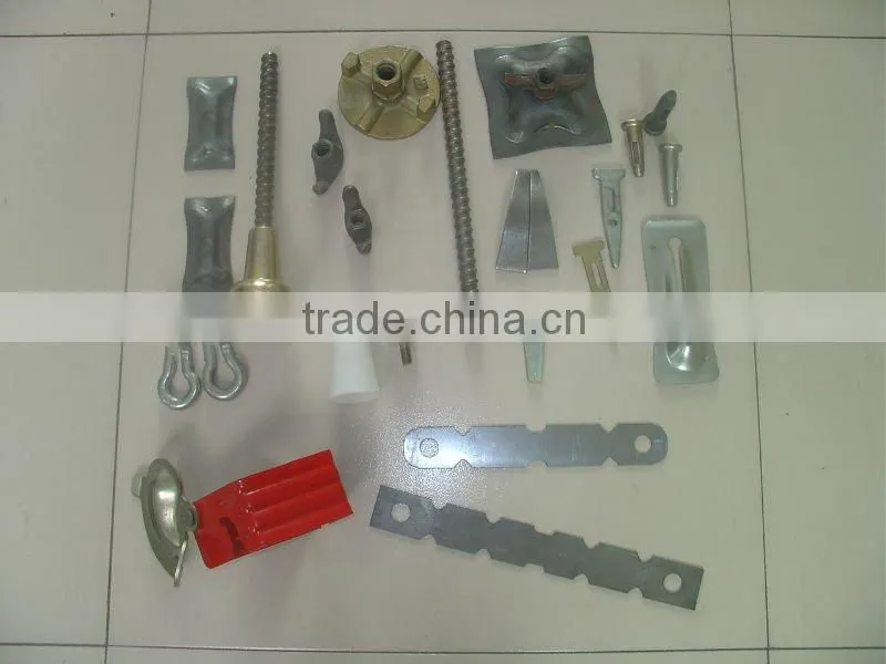 wedge bolt Flat tie standard wedge bolt