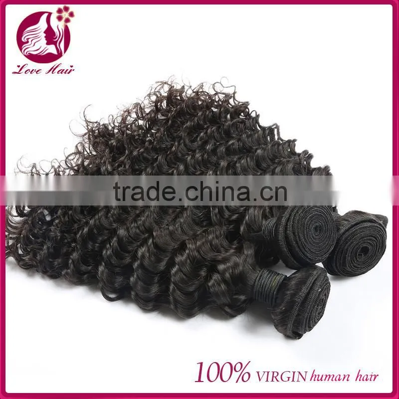 Unprocessed Raw Wholesale Curly hair weft 100% Vietnamese human hair