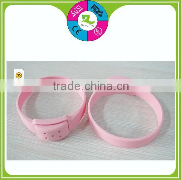silicone mosquito repellent bwristband promotion gift