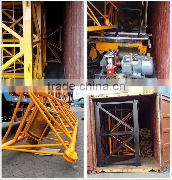 China Manufacturer direct sale Mini 3t Tower Crane