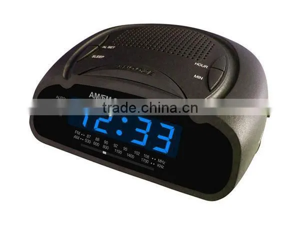 New item digital alarm clock radio AM/FM Led Clock Radio With Speaker